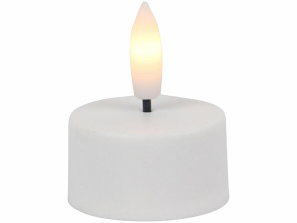 bougie chauffe-plat LED rechargeable et télécommandée