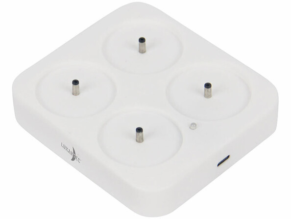 station de chargement pour bougies chauffe-plat LED