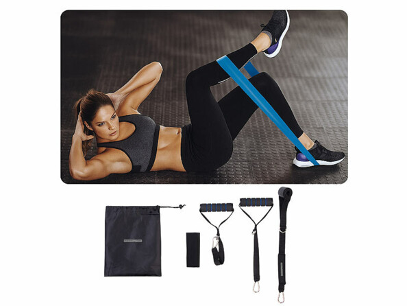 5 bandes élastiques fitness pour porte