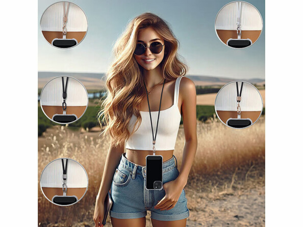 5 cordons tour de cou pour smartphone