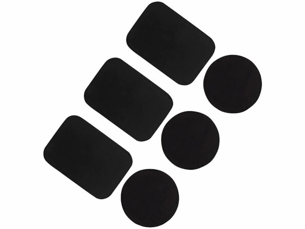 6 plaques magnétiques pour support smartphone