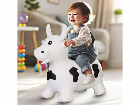vache sauteuse enfant