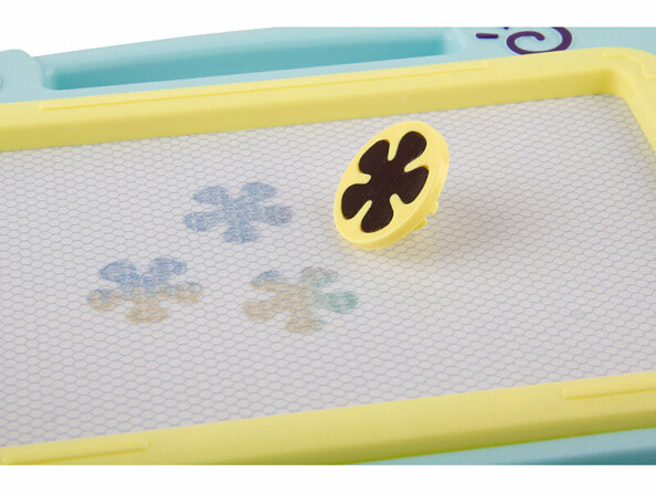 Ardoise magique avec stylo et tampons