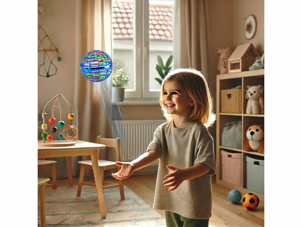 drone volant autonome led rvb