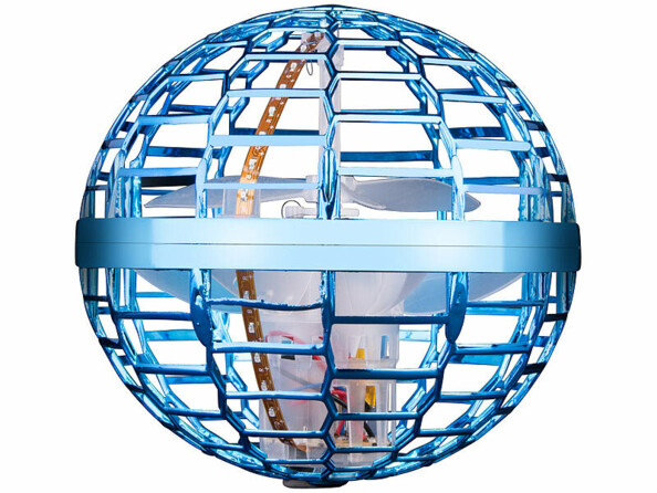 Balle volante ovni LED RVB