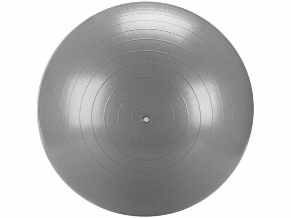 Ballon exercices fitness 65 cm gris