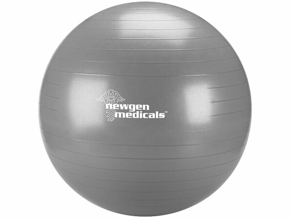 Ballon de gymnastique 65 cm gris