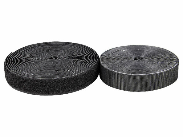 Bande à scratch autocollante - 25 mm x 8 m