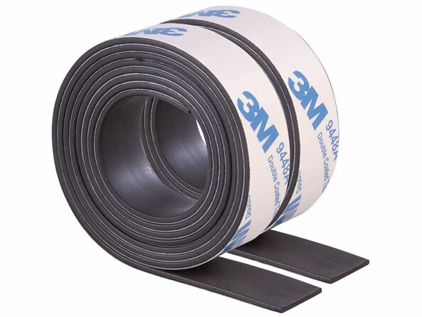 Bandes magnétiques autocollantes A+B 1 m x 15 mm