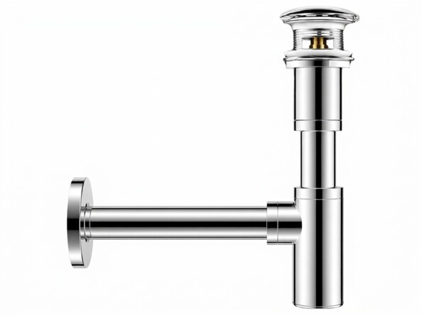 Bonde pop-up pour lavabo avec trop-plein