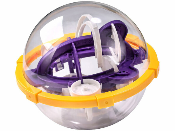 Boule labyrinthe 3D à assembler - Ø 13 cm