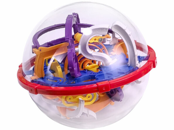 Boule labyrinthe à billes Ø 17 cm de la marque Playtastic