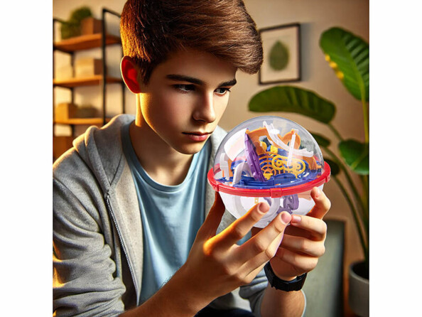 labyrinthe 3D boule à assembler