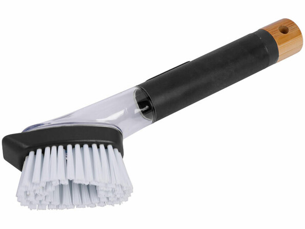 Brosse à vaisselle avec distributeur de liquide vaisselle