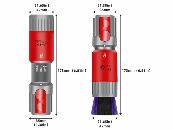 Brosse de dépoussiérage compatible aspirateur Dyson V8 / V10 / V11 / V12 / V15