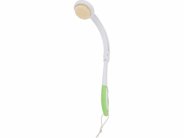 Brosse de douche pliable vue de face