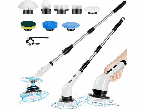 Brosse de nettoyage électrique rechargeable
