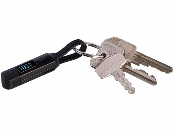 Câble USB-C / USB-C Lightning porte clé Power Delivery 100 W