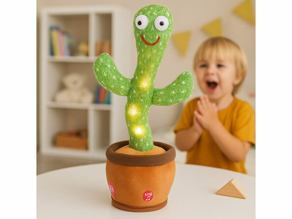 Cactus répéteur dansant chantant lumineux