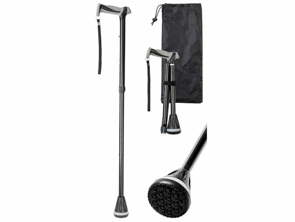 Canne de marche pliable réglable tout-terrain