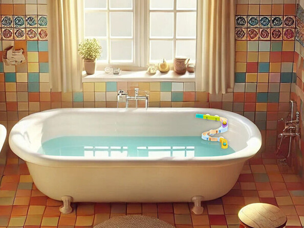 circuit de bain à boules