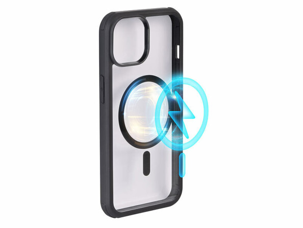 Coque antichoc intégrale pour iPhone 14 compatible MagSafe