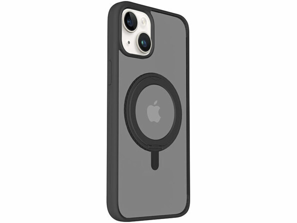 Coque antichoc pour iPhone 13 compatible MagSafe avec support 360°