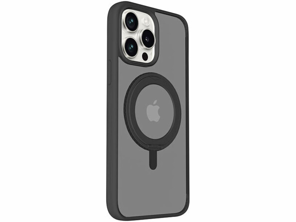 Coque antichoc pour iPhone 13 Pro compatible MagSafe avec support 360° 