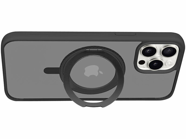 Coque antichoc pour iPhone 13 Pro Max compatible MagSafe avec support 360°