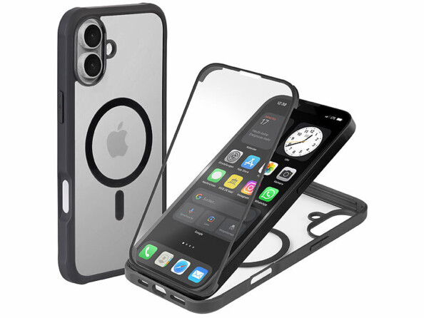 Coque antichoc pour iPhone 16 Plus compatible MagSafe
