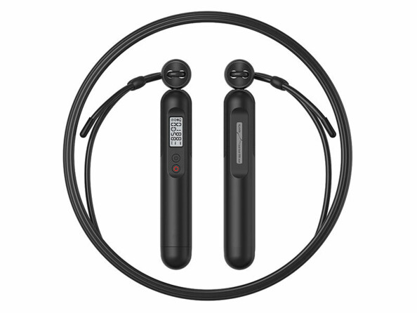 Corde à sauter connectée avec compteur