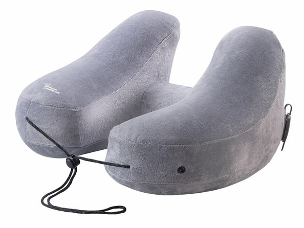 Coussin cervical gonflable avec capuche masque et bouchons