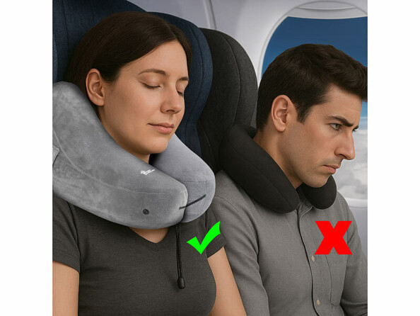 Coussin cervical de voyage