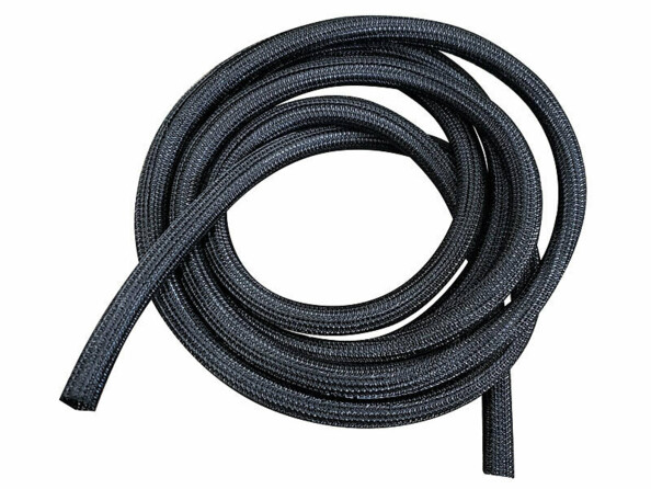 gaine tressée auto fermante pour cables electriques 5m