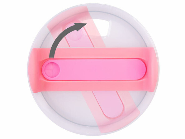 Gobelet isotherme 1,2 L à double paroi rose