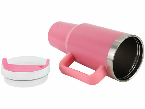 mug isotherme 1,2 L à double paroi rose