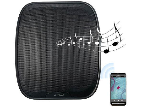 Haut-parleur mural rechargeable avec fonction bluetooth 