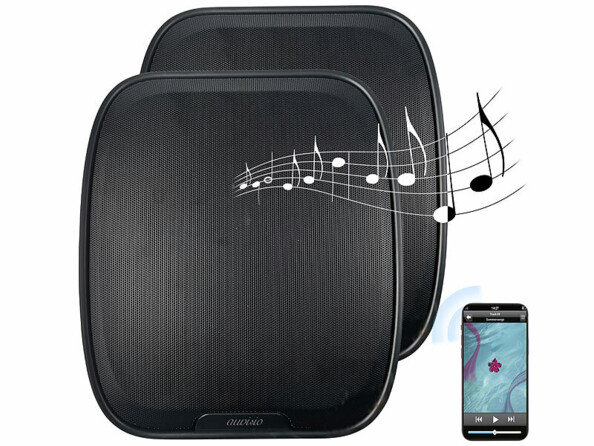 Haut-parleur mural rechargeable avec fonction bluetooth 