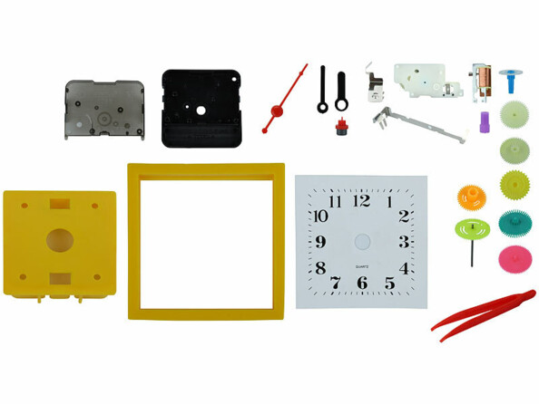 Horloge de table à piles en kit pour enfant
