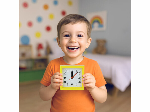 Horloge de table à assembler en kit pour enfant