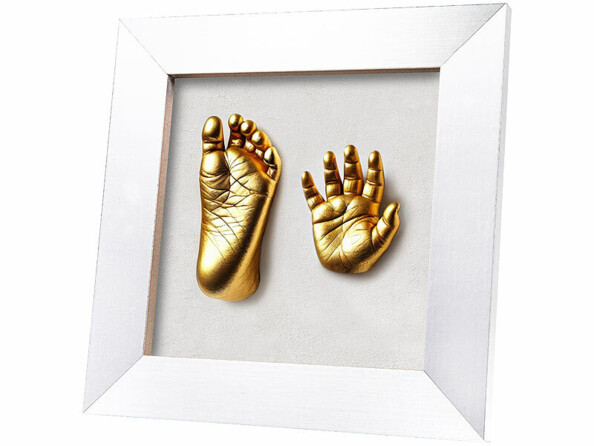Kit empreintes pour pieds et mains de bébé AVEC CADRE