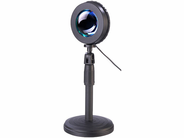 Lampe d'ambiance coucher de soleil LED RVB