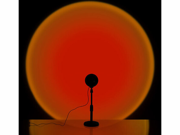 Lampe coucher de soleil LED RVB télécommandée