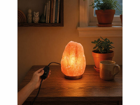 Lampe de sel 2-3 kg avec intensité variable - rose