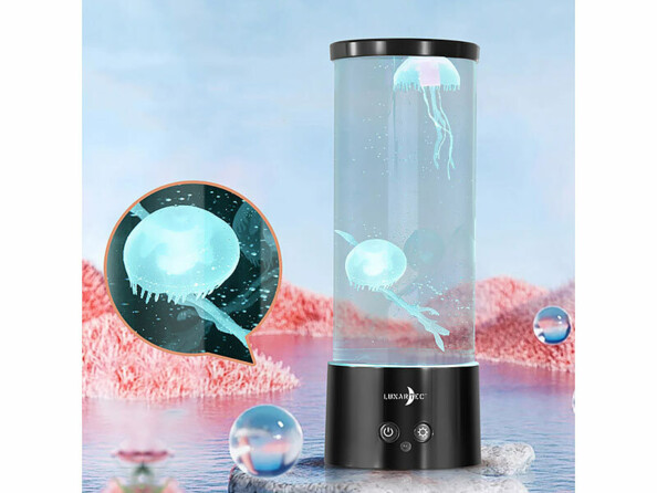 Lampe décorative méduse avec 17 couleurs et 4 modes d'éclairage