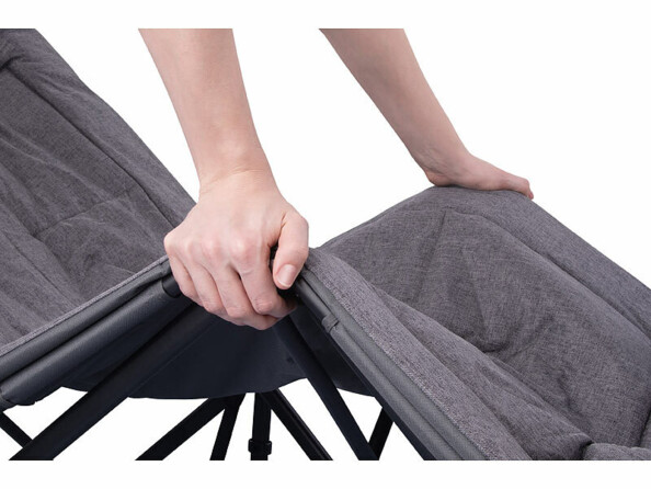 Lit de camp repliable 190 x 68 cm