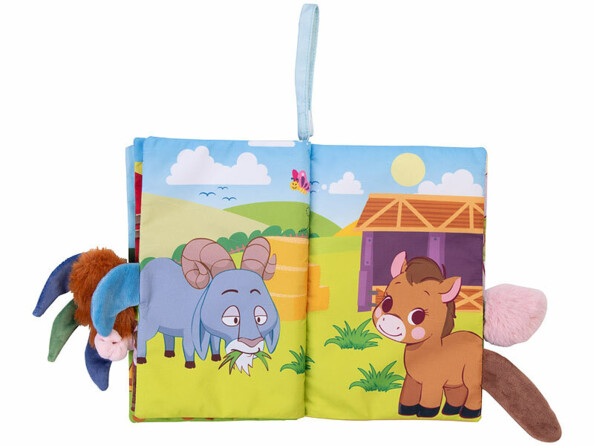 Livre en tissu bébé "La ferme"