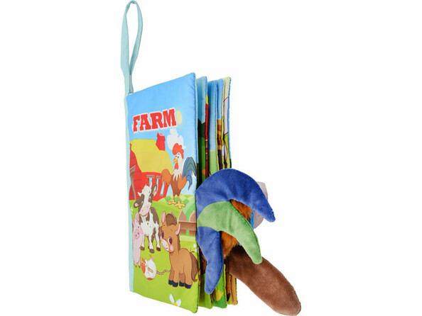 Livre en tissu bébé "La ferme"