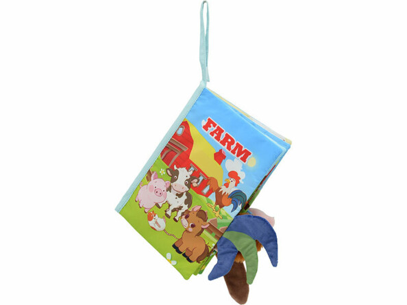 Livre 1er âge en tissu bébé "La ferme"