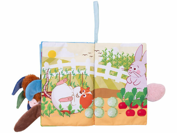 Livre en tissu bébé "La ferme"